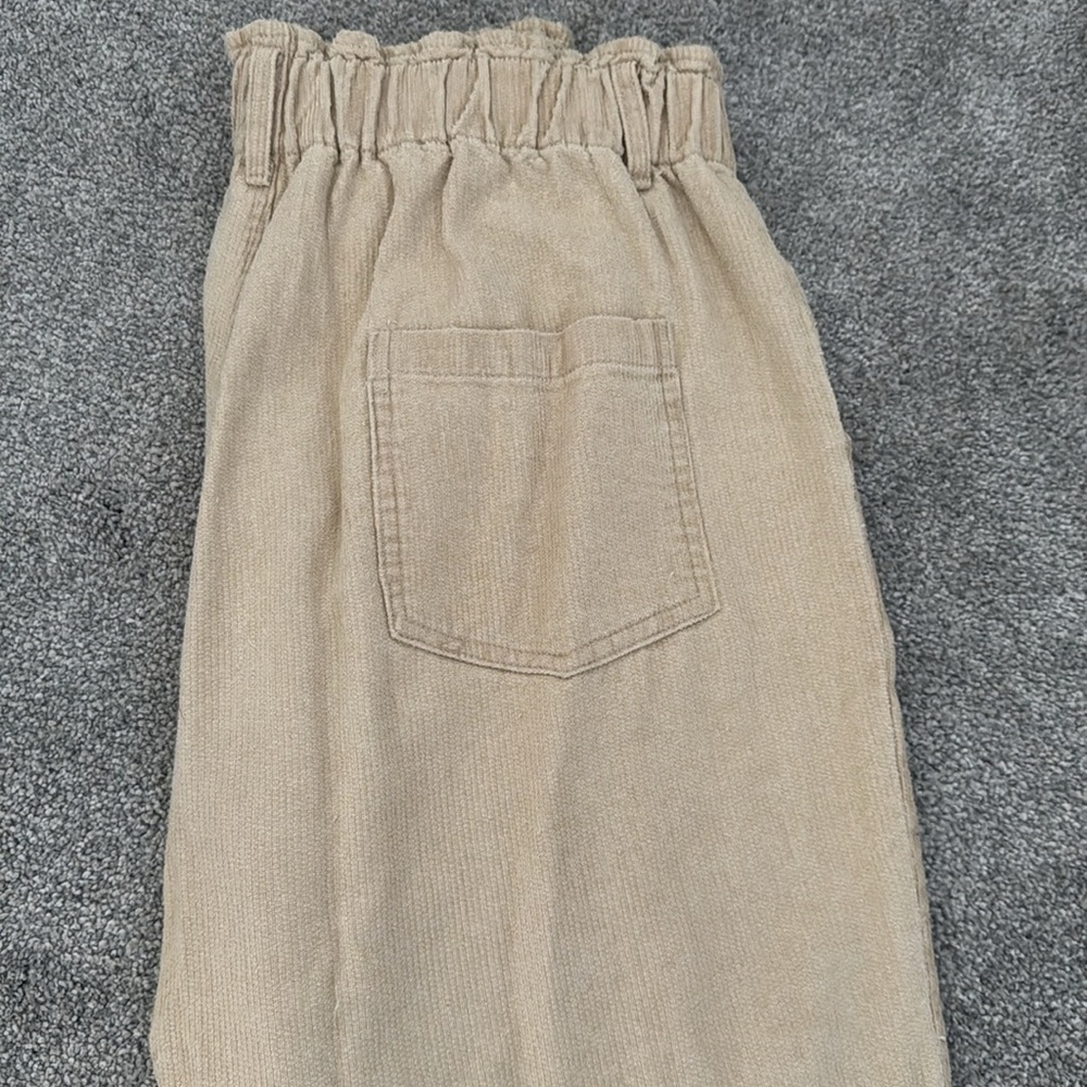 12th Tribe Sandstorm Taupe Corduroy Pants W L - Picture 3 of 4